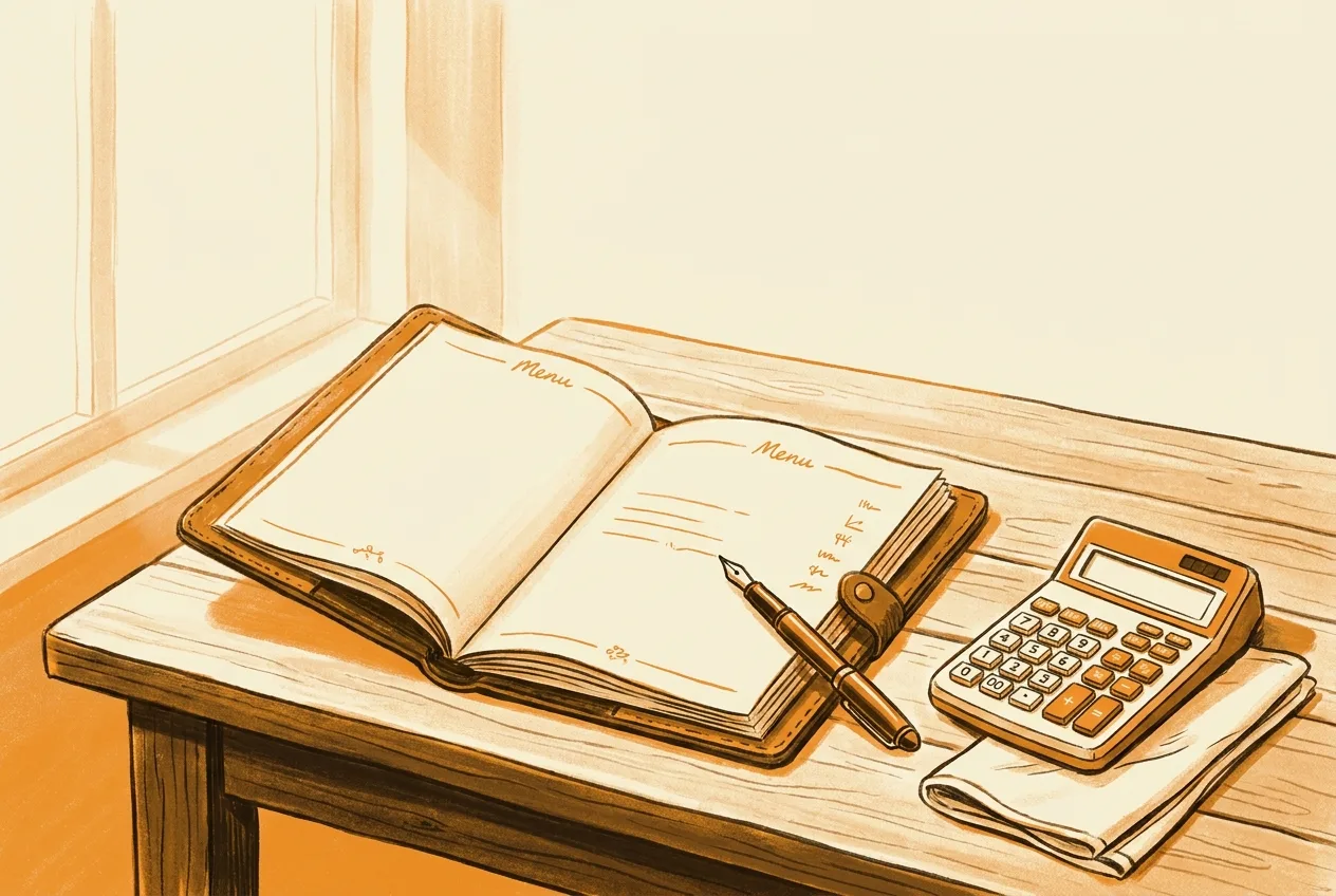 Editorial illustration for Charm Pricing vs Round Pricing on Restaurant Menus